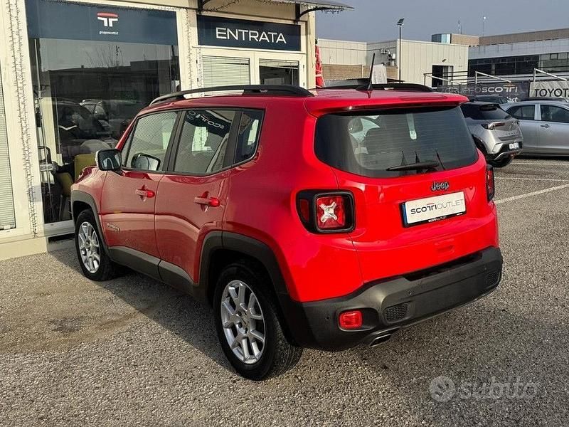 Usata Jeep Renegade Limited 131 CV (96 kW) 2021 Rosso SUV