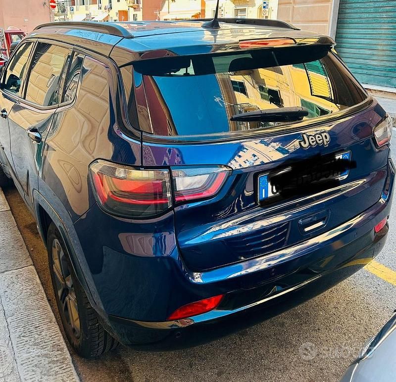Usata Jeep Compass 131 CV (96 kW) 2021 Blu/azzurro SUV
