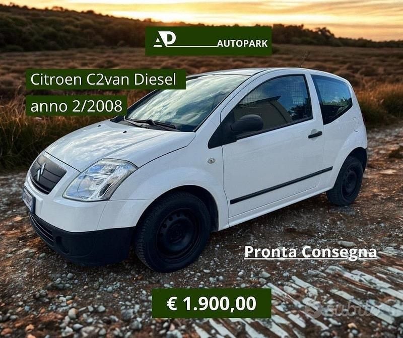 Usata Citroën C2 70 CV (51 kW) 2008 Bianco Utilitaria