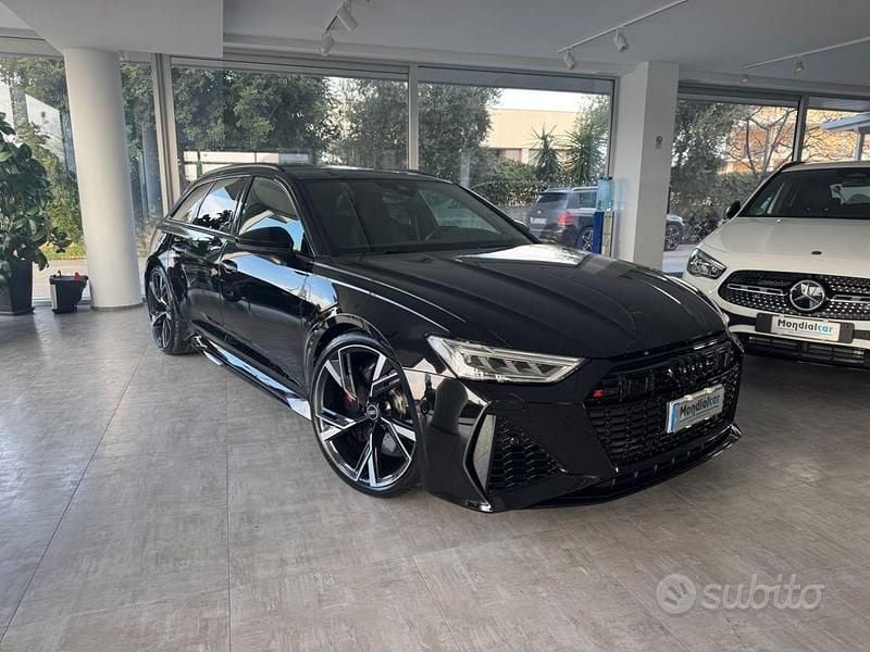 Usata Audi RS6 600 CV (441 kW) 2022 Nero Station wagon