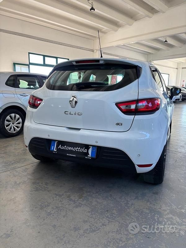 Usata Renault Clio IV Life 75 CV (55 kW) 2017 Bianco Berlina