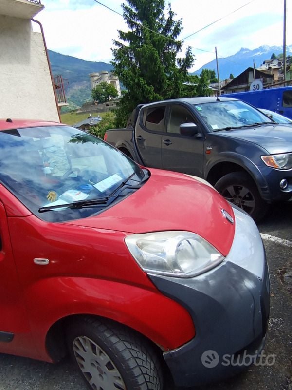 Usata Fiat Fiorino 77 CV (56 kW) 2010 Rosso Monovolume