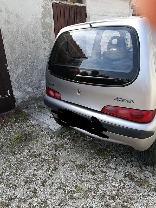 Usata Fiat Seicento 54 CV (39 kW) 2002 Grigio Utilitaria