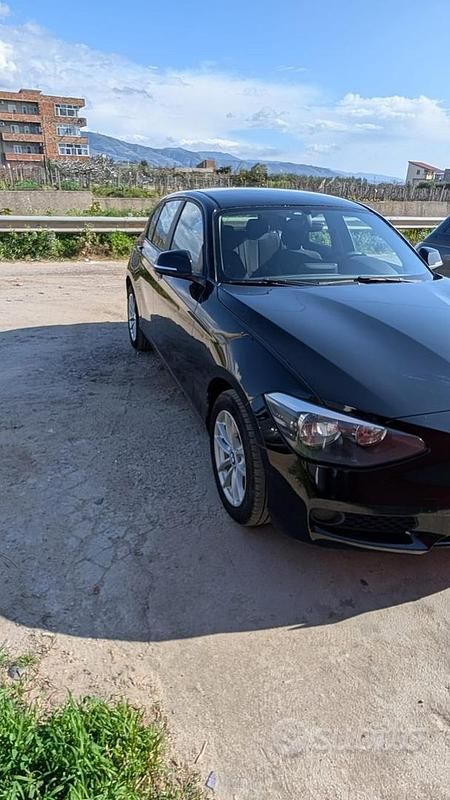 Usata BMW 114 2014 Nero Utilitaria
