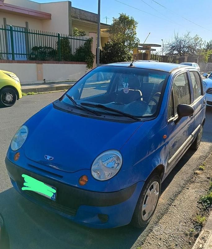 Usata Chevrolet Matiz 51 CV (37 kW) 2003 Blu Utilitaria