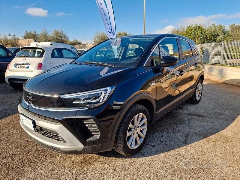 Usata Opel Crossland X Elegance 110 CV (80 kW) 2021 Nero SUV
