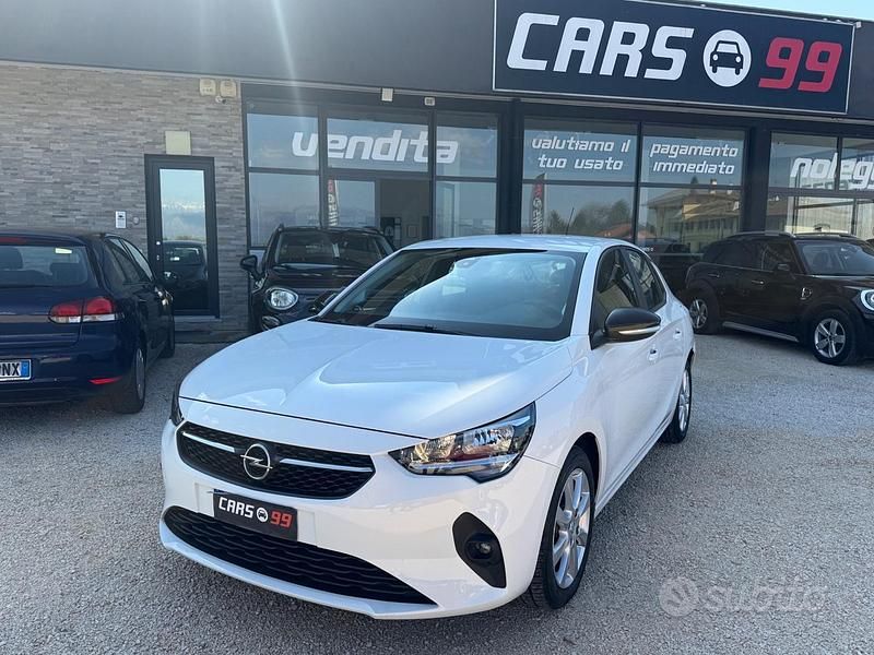 Usata Opel Corsa Elegance 75 CV (55 kW) 2021 Blu Utilitaria