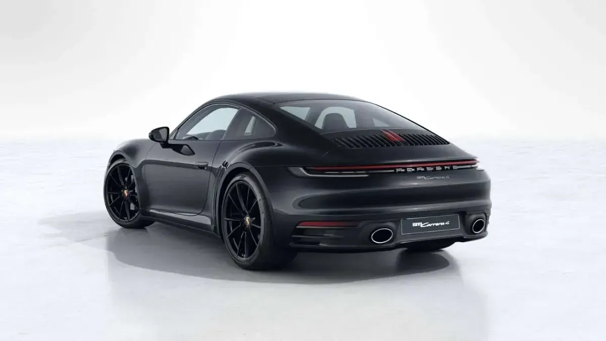 Usata Porsche 992 Sport 385 CV (283 kW) 2021 Nero jet Coupé