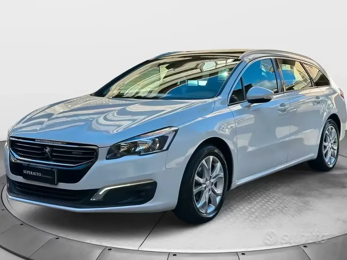 Usata Peugeot 508 120 CV (88 kW) 2016 Bianco Station wagon