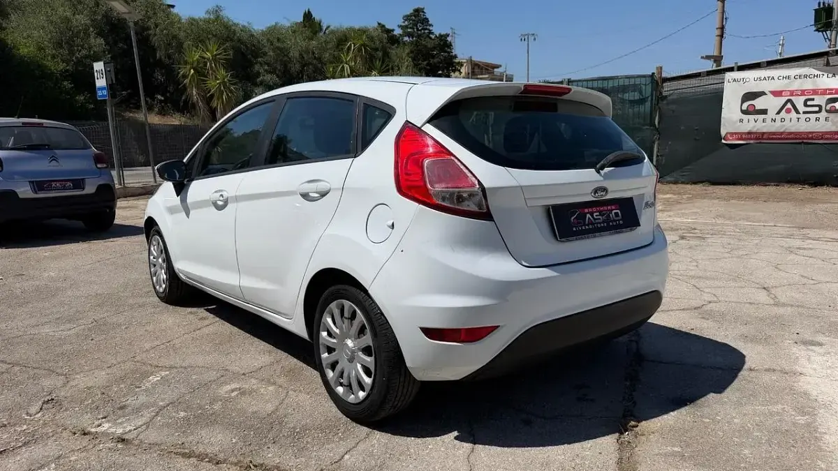 Usata Ford Fiesta 95 CV (69 kW) 2016 Bianco Utilitaria