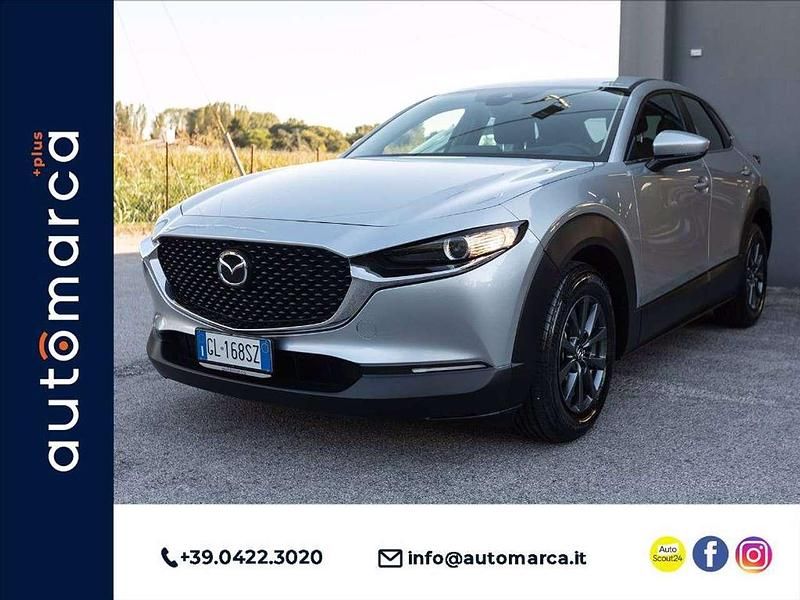 Usata Mazda CX-30 Evolve 150 CV (110 kW) 2022 Argento metallizzato SUV