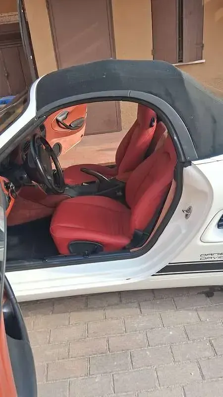 Usata Porsche Boxster 204 CV (150 kW) 1996 Bianco Cabrio
