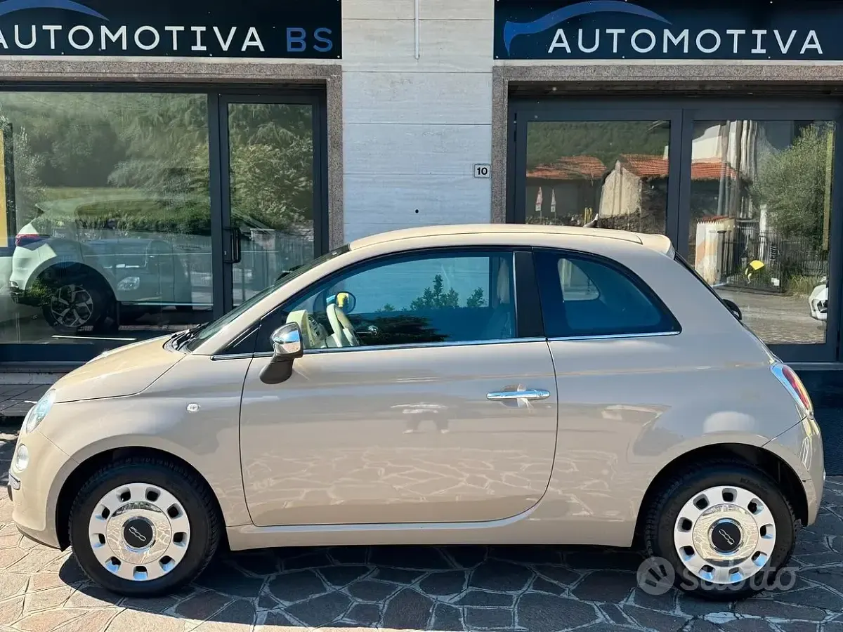 Usata Fiat 500 Pop 69 CV (50 kW) 2015 Beige Berlina