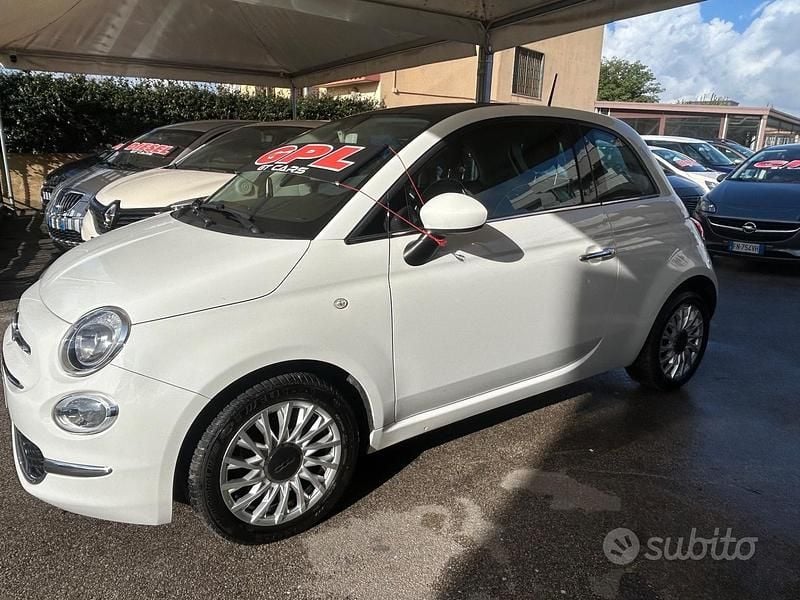 Usata Fiat 500 Lounge 69 CV (50 kW) 2019 Bianco Berlina