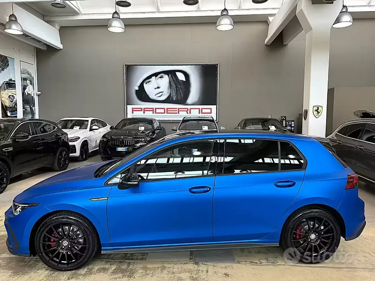 Usata VW Golf VIII GTD 200 CV (147 kW) 2022 Blu Berlina