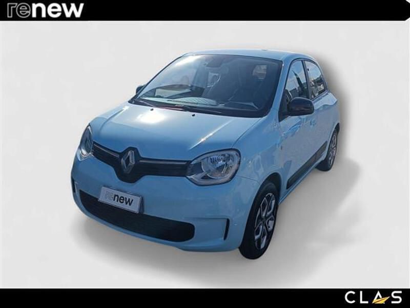 Usata Renault Twingo Equilibre 60 kW (82 CV) 2022 Blu chiaro Utilitaria