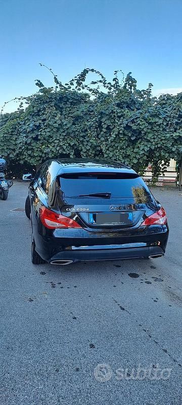 Usata Mercedes CLA200 136 CV (100 kW) 2017 Nero Berlina