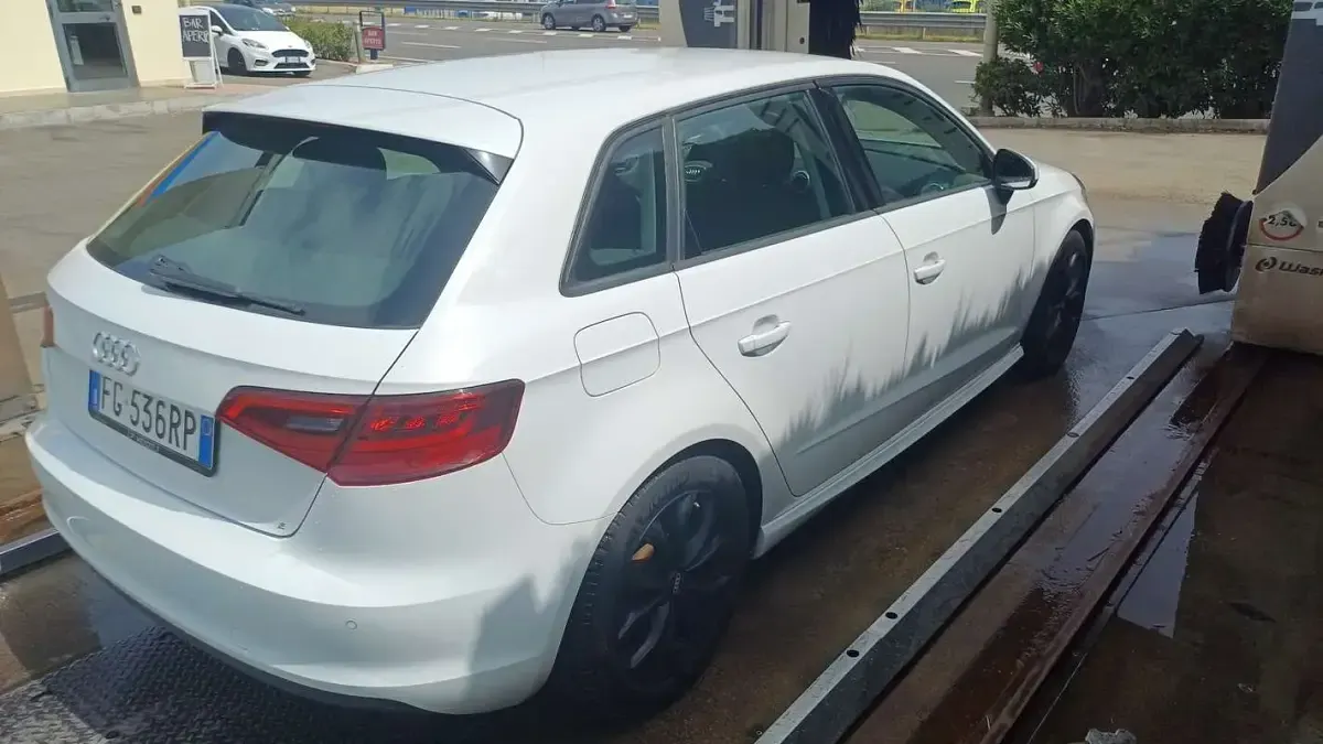Usata Audi A3 Sport 110 CV (80 kW) 2017 Bianco Berlina