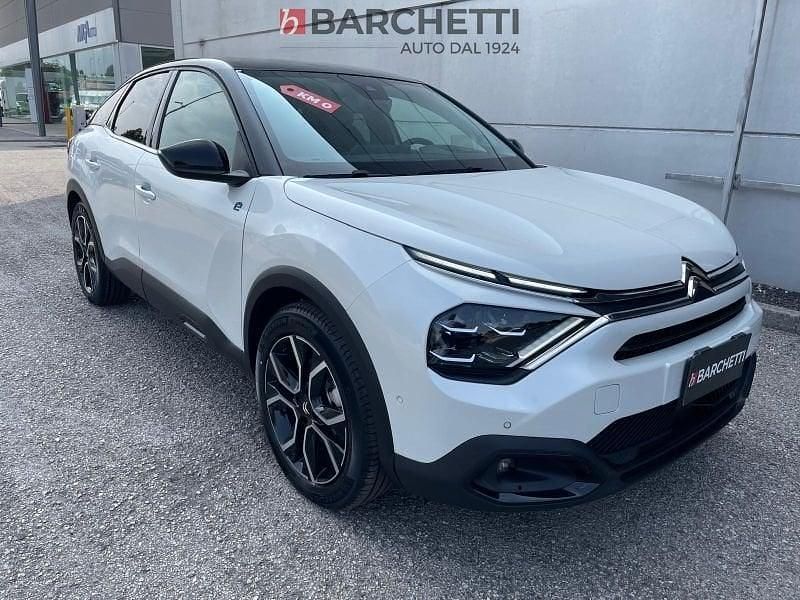 Nuova Citroën e-C4 Shine 56 kW (77 CV) 2025 Bianco Utilitaria