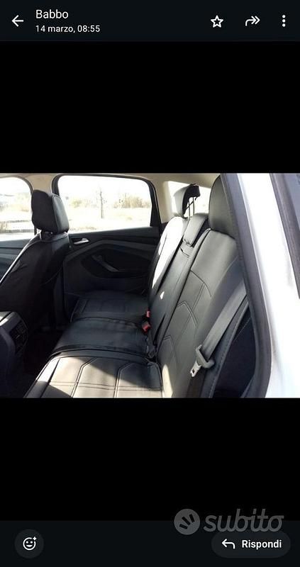 Usata Ford C-MAX Business Edition 100 CV (73 kW) 2015 Bianco Monovolume
