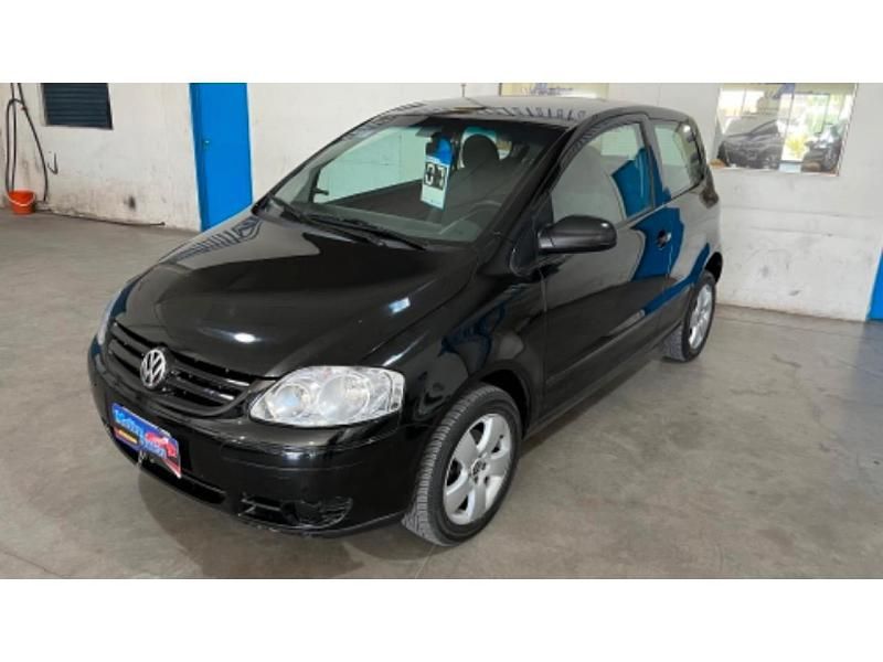 Usata VW Fox 69 CV (50 kW) 2008 Nero Utilitaria