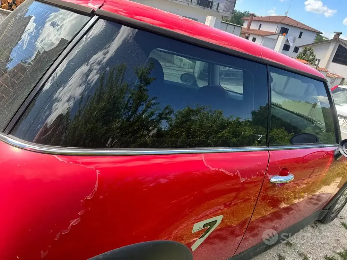 Usata Mini Cooper 2005 Rosso Utilitaria