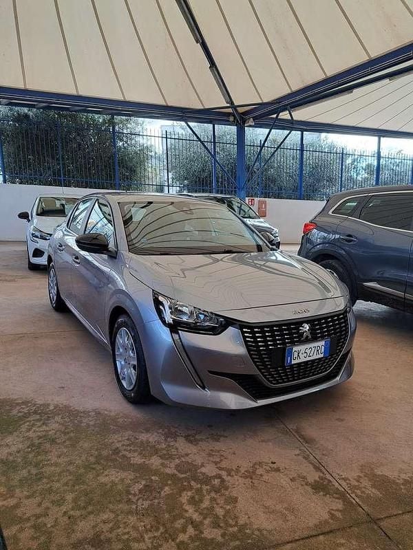 Usata Peugeot 208 Active 75 CV (55 kW) 2022 Argento Utilitaria