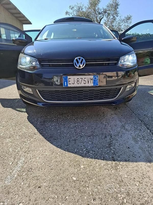 Usata VW Polo 90 CV (66 kW) 2011 Nero Berlina