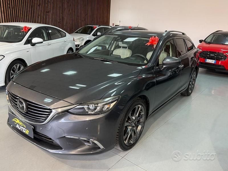 Usata Mazda 6 Exceed 175 CV (128 kW) 2016 Grigio Station wagon