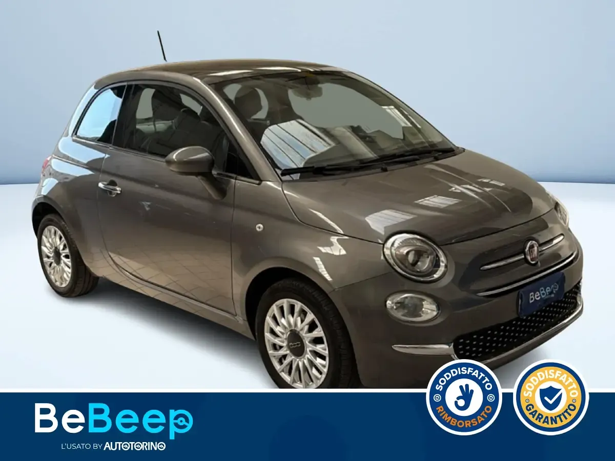 Usata Fiat 500 Lounge 69 CV (50 kW) 2017 Grigio metallizzato