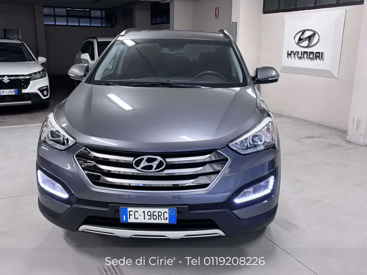Usata Hyundai Santa Fe Comfort 150 CV (110 kW) 2016 Grigio SUV