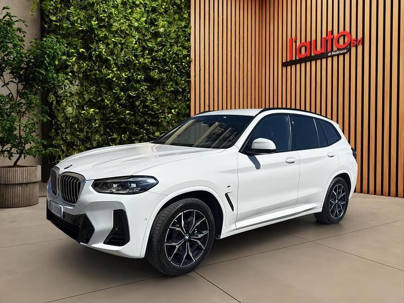 Usata BMW X3 M Sport 190 CV (139 kW) 2022 Bianco SUV