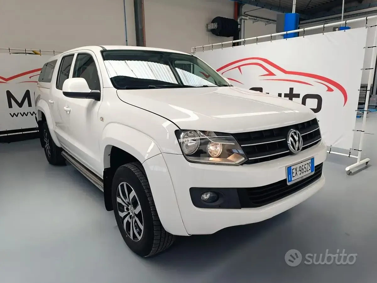 Usata VW Amarok 180 CV (132 kW) 2015 Bianco Pick-up