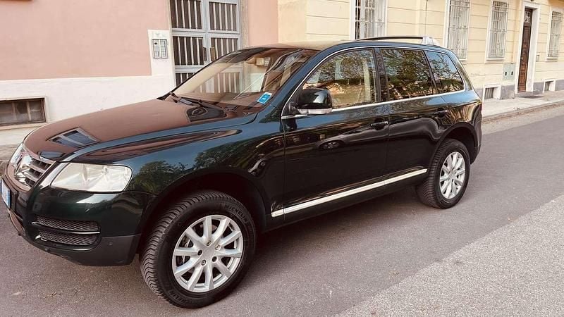 Usata VW Touareg Exclusive 224 CV (164 kW) 2006 Verde SUV