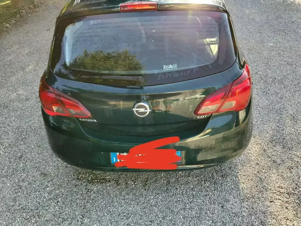 Usata Opel Corsa 75 CV (55 kW) 2015 Verde Utilitaria