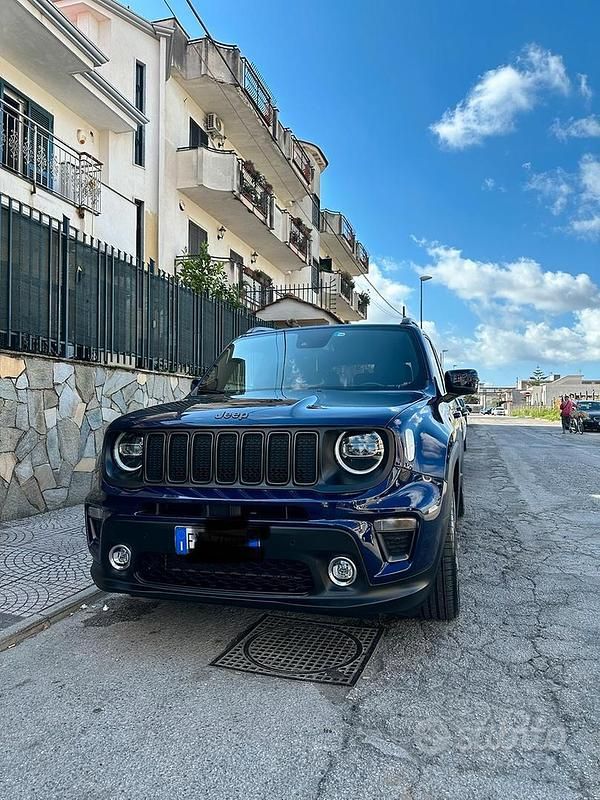 Usata Jeep Renegade 150 CV (110 kW) 2020 Blu SUV