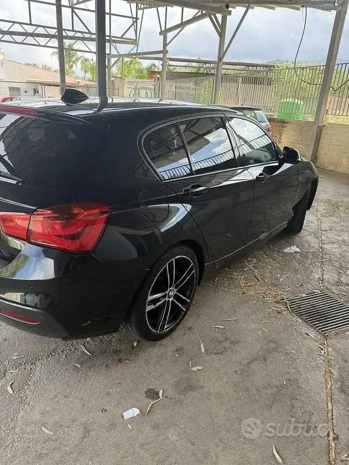 Usata BMW 116 116 CV (85 kW) 2018 Nero Utilitaria