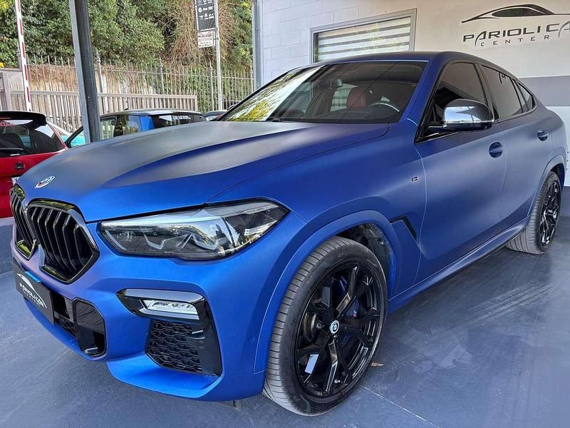 Begagnad BMW X6 M50 400 HK (294 kW) 2020 Blå SUV