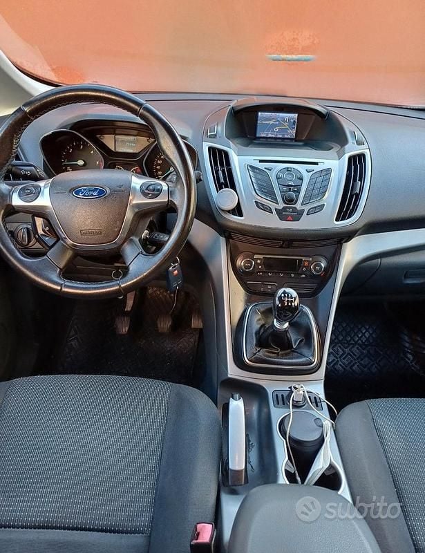 Usata Ford C-MAX 105 CV (77 kW) 2013 Bianco Monovolume