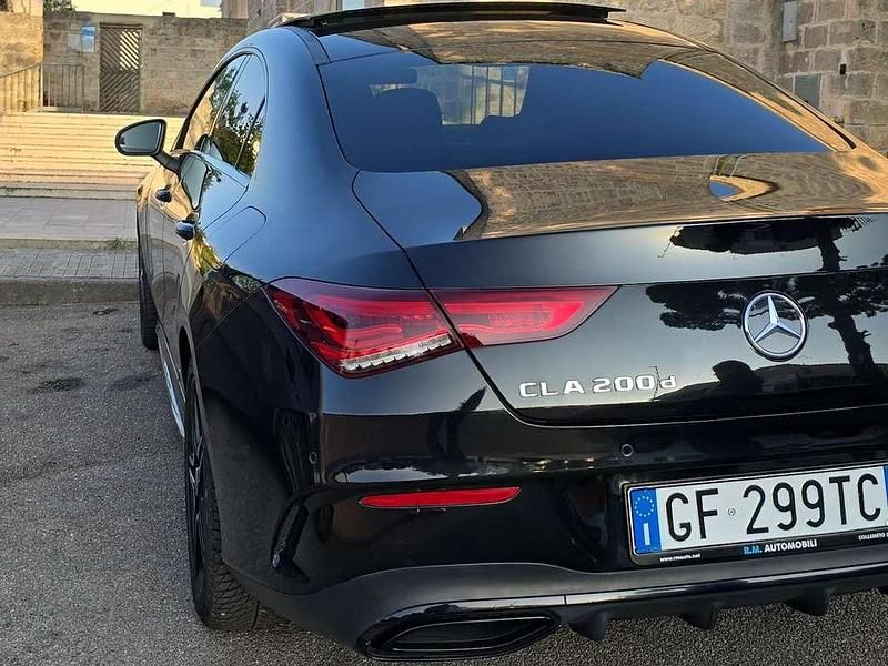 Usata Mercedes CLA200 Edition 150 CV (110 kW) 2021 Nero Coupé
