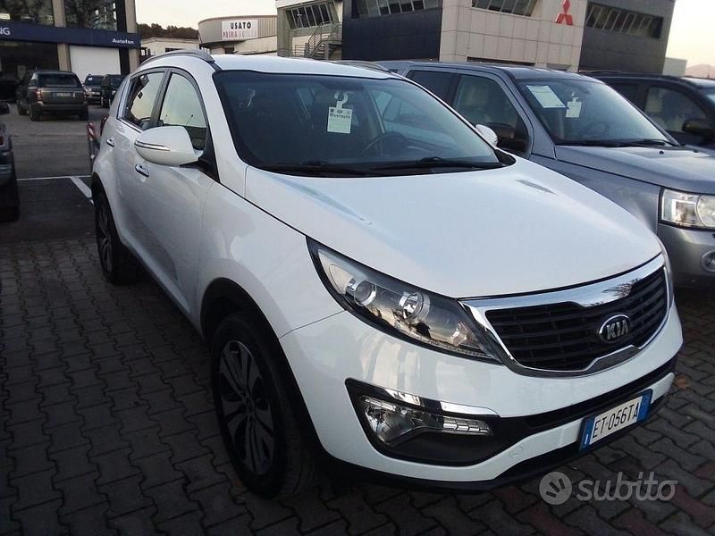 Usata Kia Sportage Active 116 CV (85 kW) 2012 Bianco SUV
