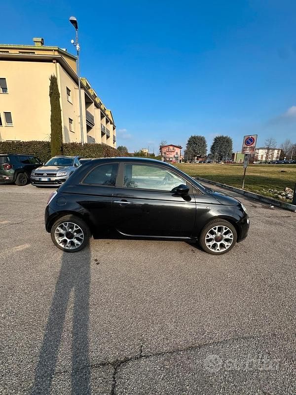 Usata Fiat 500 Pop 69 CV (50 kW) 2010 Nero Berlina