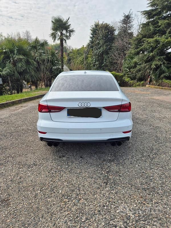 Usata Audi A3 Sport 150 CV (110 kW) 2017 Bianco Berlina