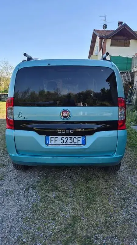 Usata Fiat Qubo Lounge 80 CV (58 kW) 2016 Verde Monovolume