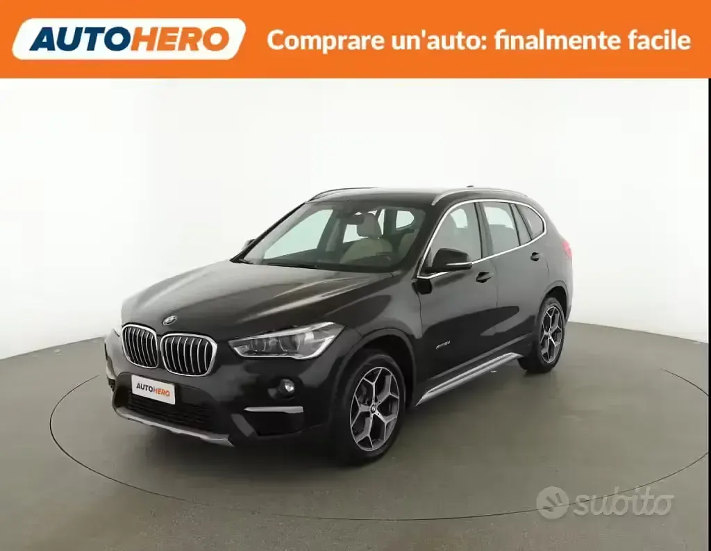 Usata BMW X1 xLine 150 CV (110 kW) 2017 Nero SUV