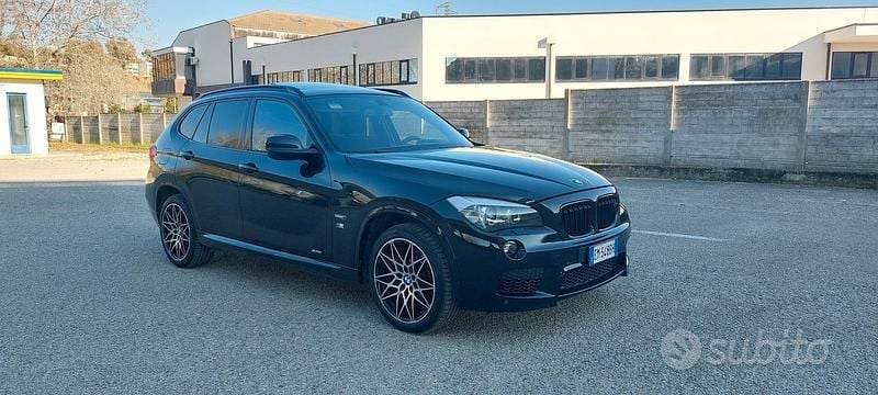 Usata BMW X1 M Sport 143 CV (105 kW) 2012 Nero SUV