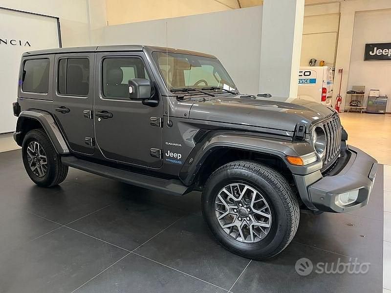 Usata Jeep Wrangler Sahara 380 CV (279 kW) 2022 Grigio SUV