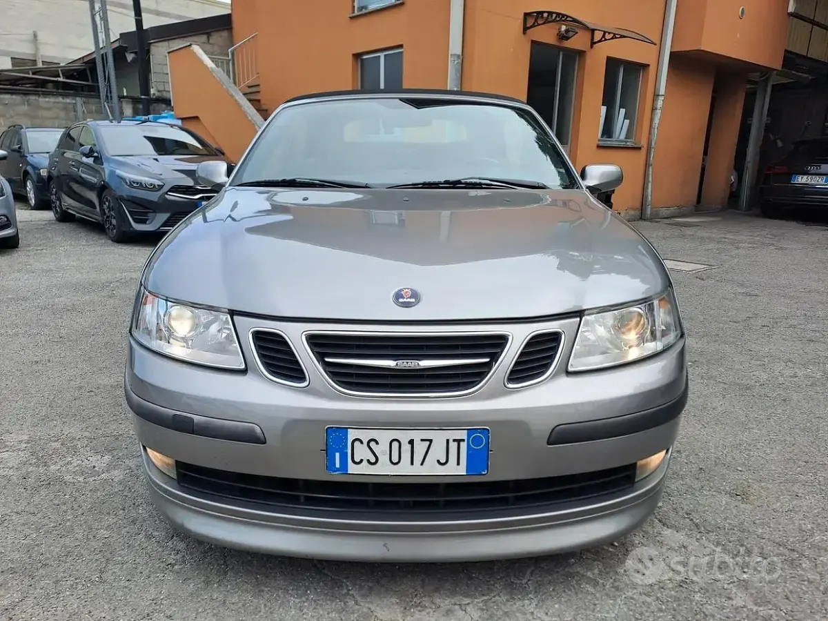 Usata Saab 9-3 Cabriolet Aero 210 CV (154 kW) 2005 Grigio Cabrio