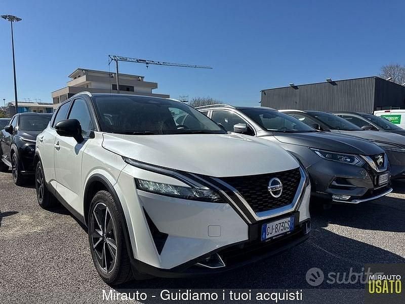 Bianco Usata 2022 Nissan Qashqai Style Edition SUV | 20.400 € (Buon prezzo) - Immagine 1/4