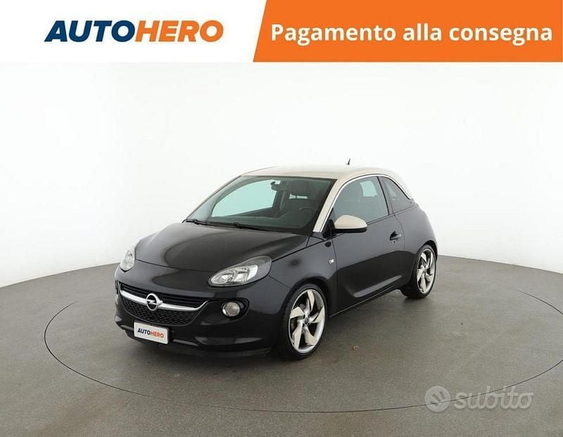 Nero Usata 2014 Opel Adam Slam Due volumi | 7499 € (Buon prezzo) - Immagine 1/2